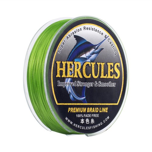 HERCULES Colorfast 60 Pounds Test PE Braided Fishing Line Fade Free 4 8 Strands - Picture 21 of 21