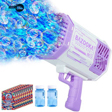 Bubble 69 Holes Bubble Machine Bubbles Kids Toys for Boys Girls