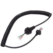 Speaker Mic Hand Microphone Replacement Cable Cord Fit for ICOM Radio Mic HM-152