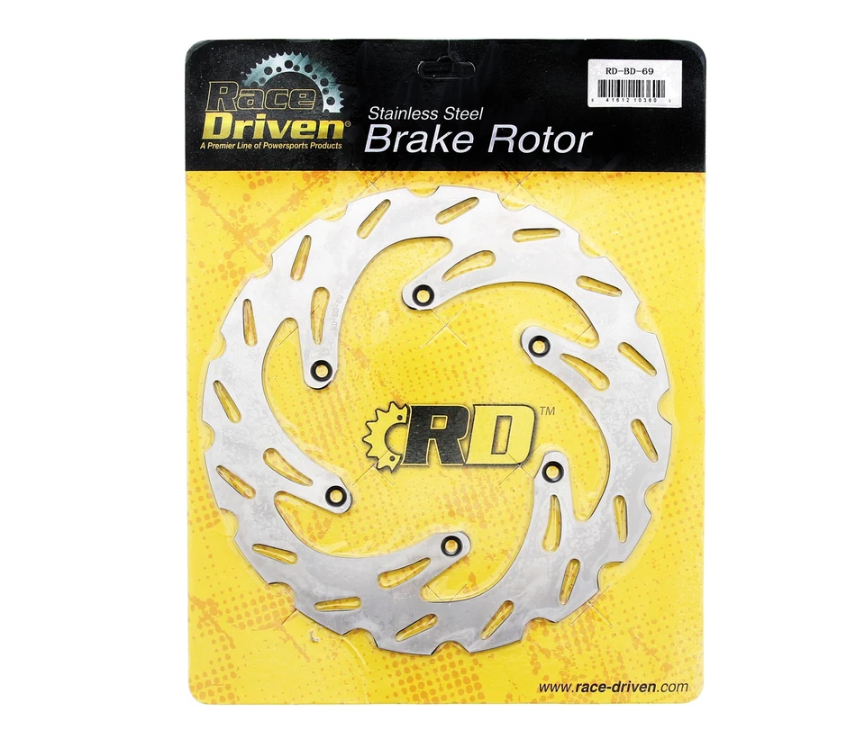 Discos de rotor de freno para Yamaha YZ125 2002-2016 delantero y trasero RipTide por Race-Driven Foto 3 de 4