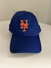 Vintage  New York Mets Blue Orange Snapback MLB Baseball Cap