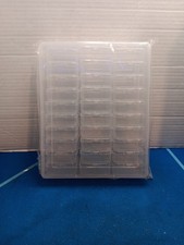 31-Piece Clear Bead Organizer Box: Small Jewelry  Craft Storage Containers