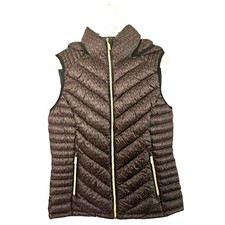 Michael Kors Puffer Vest with Packable Hood