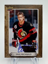 2024-25 Engrained Icons DAVE ARCHIBALD Beehive Signatures Auto #BHDV 