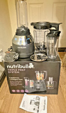 NUTRIBULLET TRIPLE PREP SYSTEM, ELEKTRISCHER MIXER, PROFESSIONELLE MULTIFUNKTIONSMISCHUNG