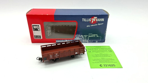 Tillig  1:87 H0e 05906 offener Güterwagen der DR 99-53-06  in OVP selten | Zustand: Gebraucht