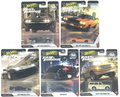 #ad Hot Wheels 2026 Fast amp; Furious 25th Anniversary Q Case 5 Car Set HNW46 956Q $63.99