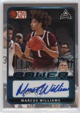 2021-22 Leaf Pro Set Power Platinum Spectrum Foil /99 Marcus Williams Auto 0rr4