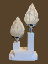 Antique French Art Deco Lamp Circa 1920s