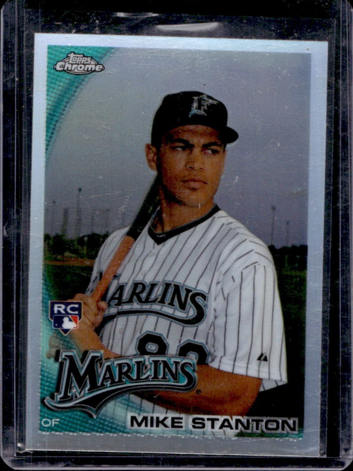2010 Topps Chrome Mike Stanton RC Refractor Rookie #190