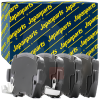 Japanparts Set BremsbeläGe Hinten Valeo FüR Kia Venga Cee'd Pro Cee'd