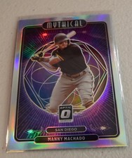 2021 Donruss Optic #M15 Manny Machado Padres Silver Prizm Mythical Holo