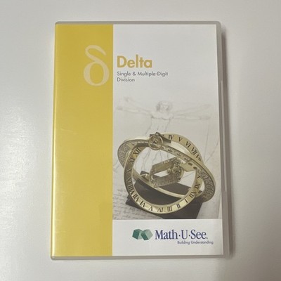 Math-U-See Delta Single & Multiple-Digit Division Mathematics Educational DVD