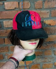 Vintage 90 s Nike Air Jordan 8 Aqua Men s Snapback Cap Jump Man One SIZE