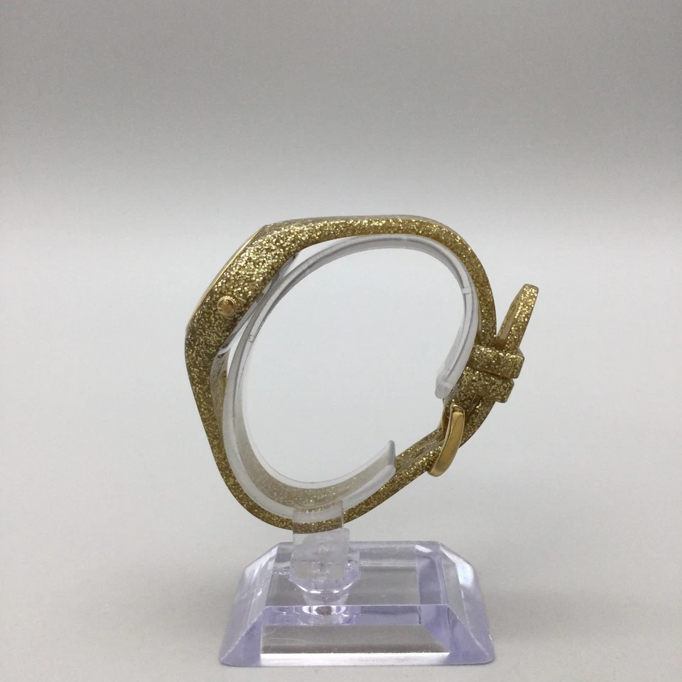 Reloj Kate Spade Mujer KSW1221 30mm Tono Dorado Banda Brillo Batería Nueva Foto 3 de 4