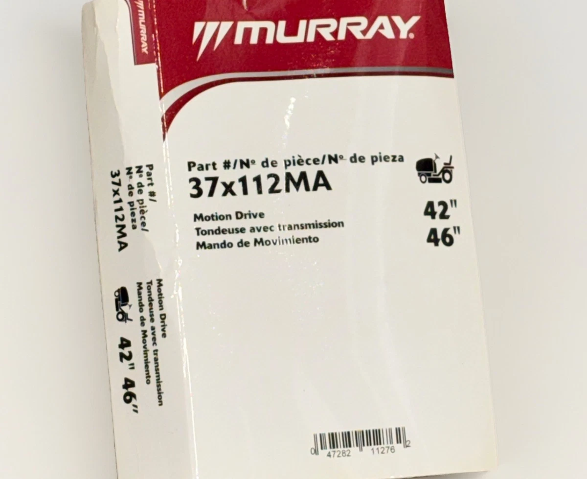 Murray Motion Drive Belt 37x112MA 42” 46” photo 2