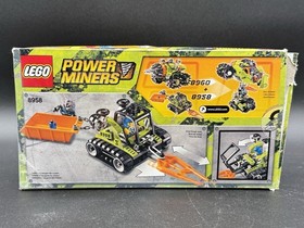 LEGO Power Miners: Granite Grinder (8958) 100% Complete Manual & Box