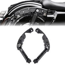 Black Rear Fender Support Bracket For Harley Touring CVO Street Road Glide 14-25