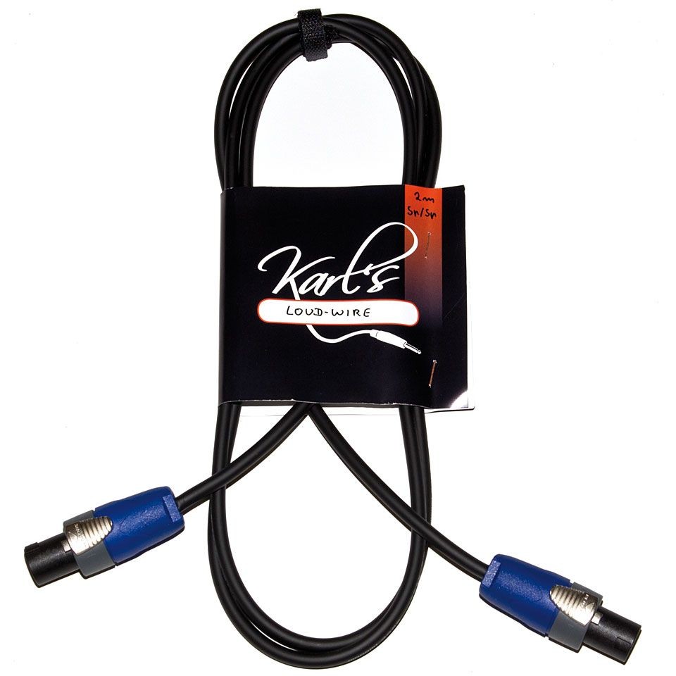 Lautsprecherkabel Karls    2  SP/SP Lautsprecher Kabel Boxenkabel NEU
