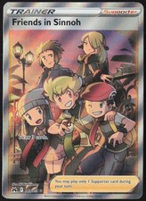 Friends in Sinnoh (Full Art) 149/159 SWSH: Crown Zenith Holofoil UR Pokemon NM