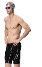 Men  s Jammer Swimwear Shorts Competition Professional Swim NWT Size XL