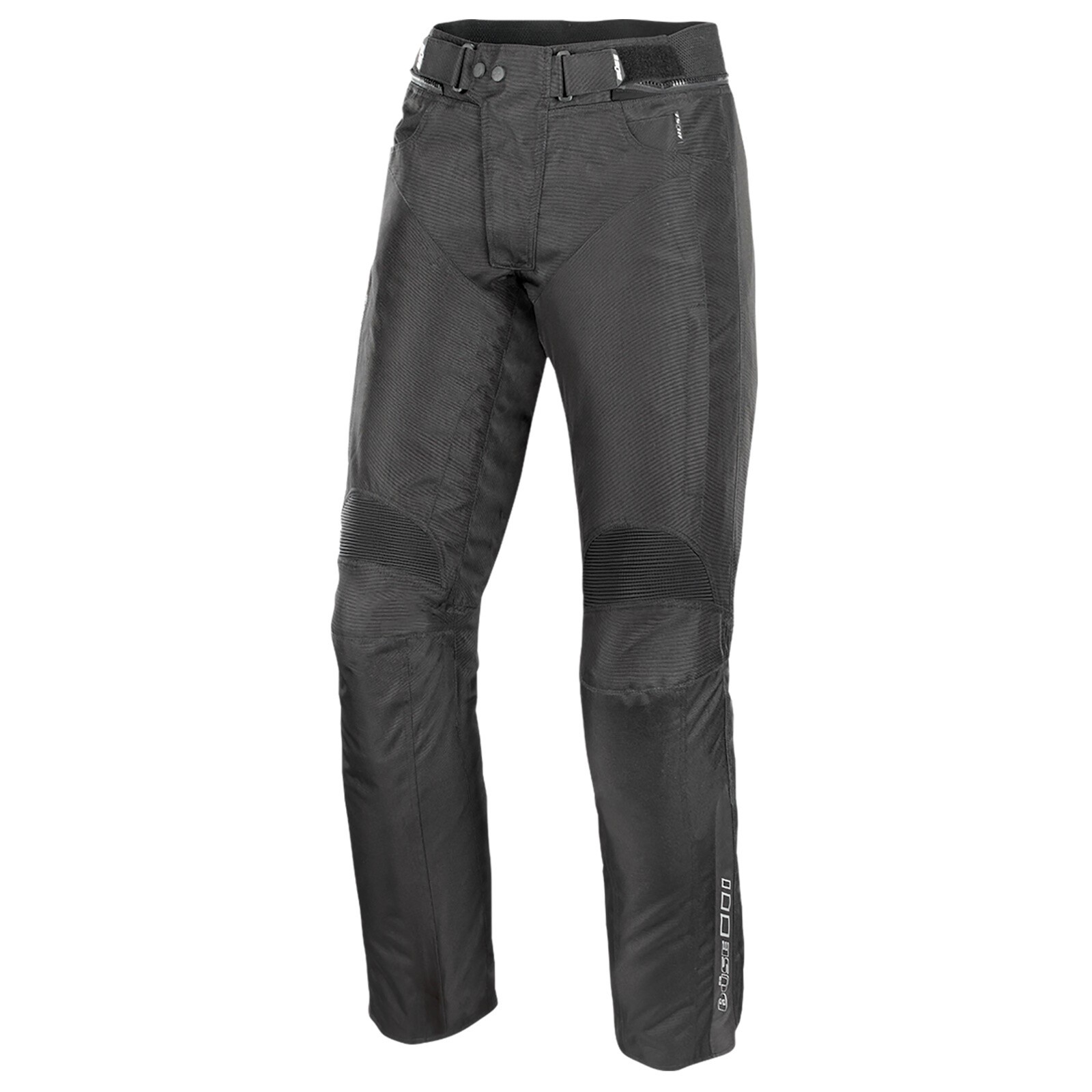 Pantalón textil Büse LAGO II negro impermeable y cortavientos para hombre