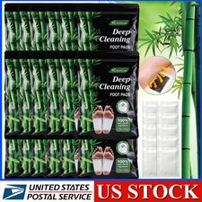 200Pack Detox Foot Patches Pads Body Toxins Feet Slimming Deep Cleansing Herbal