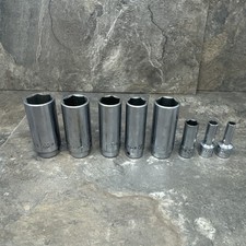 Mac Tools 38 Drive Deep Well Sae 6 Point Socket Set Xd 8 Piece Chrome Mechanic Mac Tools 38 Drive Deep Well Sae 6 Point Socket Set Xd 8 Piece Chrome Mechanic