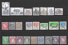 49 timbres  irlandais à étudier  (bonne cote)   2 scans