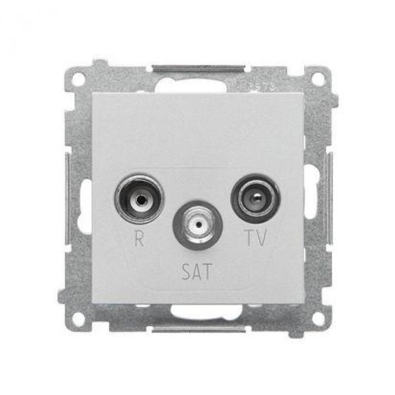 R-TV-SAT Antenna Socket Passage 7 dB Simon 55 TASP.01/143