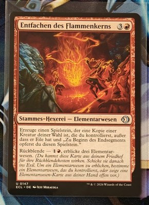 Entfachen des Flammenkerns - ECL-147 - Uncommon - MTG -NM-Kindle the Inner Flame