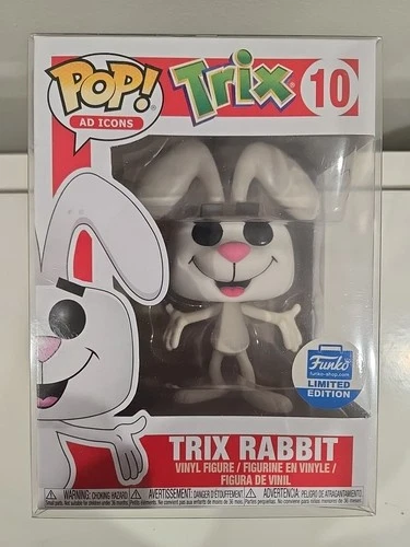 Funko Pop! Vinyl: Ad Icons - Trix Rabbit - (Flocked) - Funko (Exclusive) #10