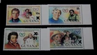 GUYANA 1981 YEAR OF THE DISABLED SET OF 4  ISSUES IN FINE  M/N/H