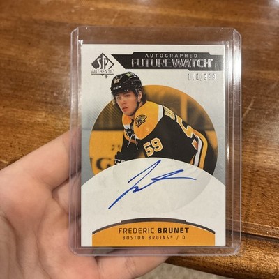 2025-26 UD SP Authentic FUTURE WATCH AUTOGRAPH FREDERIC BRUNET AUTO 110/999