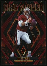 2022 Panini Phoenix #FF-8 Steve Young Fire Forged Red #/199