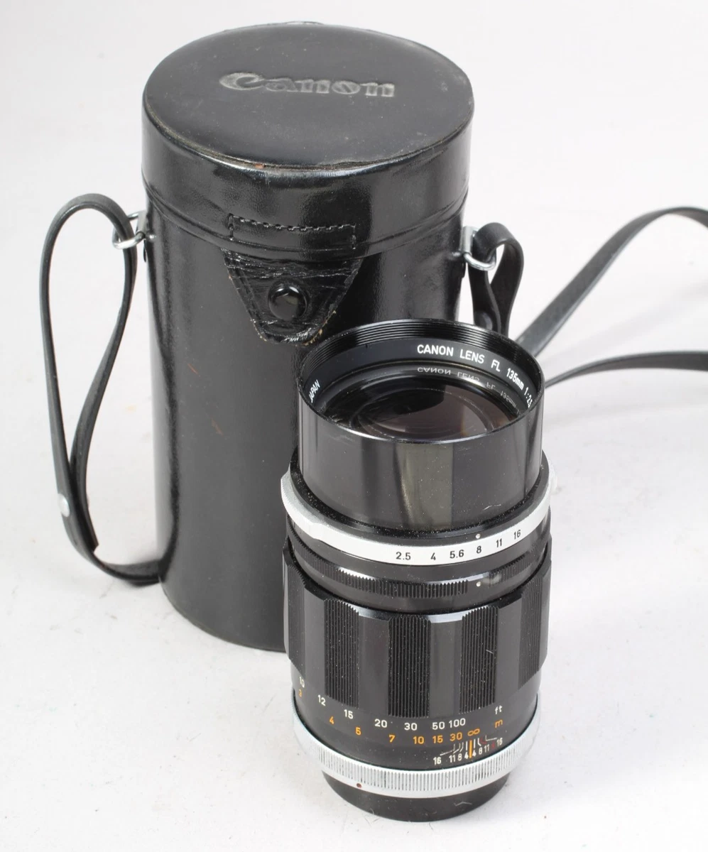 Preços baixos em Lentes de câmera Canon FL 135mm | eBay