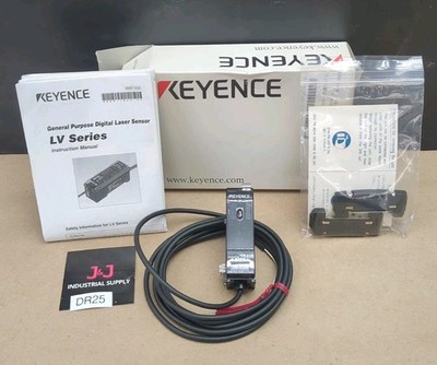 New Keyence LV-22A Digital Laser Optic Sensor NPN Output Amplifier 