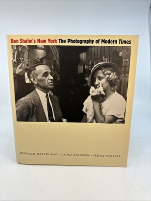 Ben Shahn s New York Photography Modern Times Harvard 2000 Paperback (AF11)