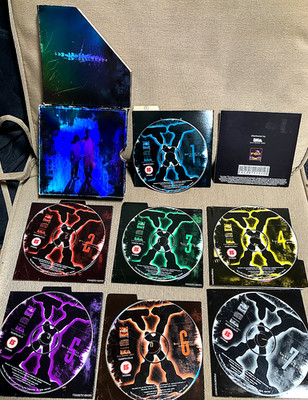 The X-FILES The Interactive Game 7-Disc Box Set Computer CD Rom PC MAC UNGETESTET