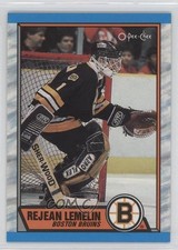 1989-90 O-Pee-Chee Reggie Lemelin #40 i3a