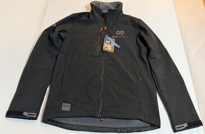 NWT Helly Hansen Mens Kensington Soft Shell Full Zip Jacket Size Large