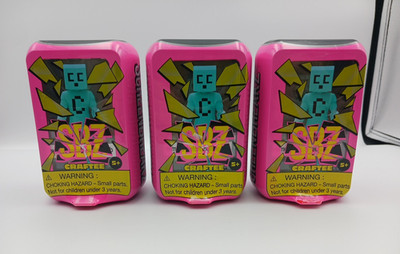 Lot of 3 Screen Breakz (CRAFTEE) Collectible Figure 2024 New & Sealed