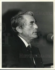 1980 Press Photo Actor Gregory Peck in San Antonio - sap74160
