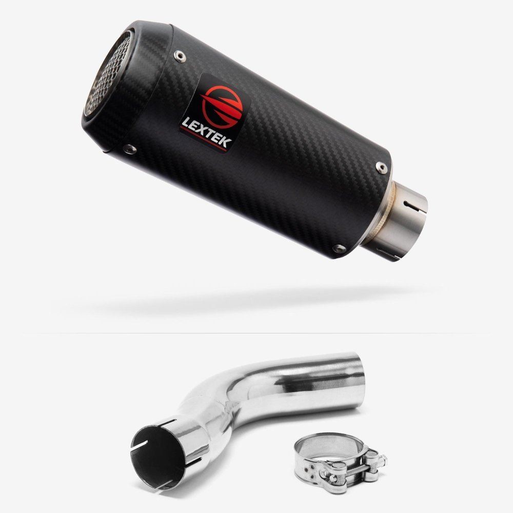 Lextek CP9C Exhaust 180mm with Link Pipe for Triumph Sprint ST 995i (98-04)