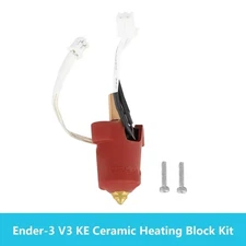 Creality Official Ender-3 V3 KE Ceramic Heating Block Kit High Tem Throat Tube H
