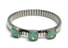 Nomination Bracciale Op-Chic In Acciaio E 3 Cz Opale Verde