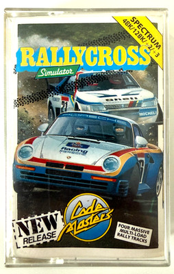 Rallycross Simulator : ZX Spectrum 48K : 128K : Codemasters : Rally Cross