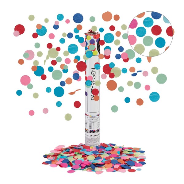 Party Popper Konfettikanone Konfetti-Bombe Bunt 40 Cm Party Knaller 180 G-image