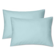 Toddler Pillowcases 2 Pack Zippered 13x18 Travel Kids Pillow Case Set Blue Coral