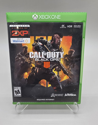 Activision Call of Duty Black Ops 4 Xbox One 2018 M Multiplayer w/ Case Insert